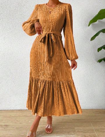 Rochie medie SHEIN, portocaliu