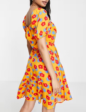Rochie scurta Vila, floral