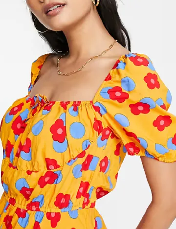 Rochie scurta Vila, floral