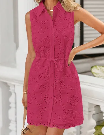 Rochie scurta SHEIN, roz