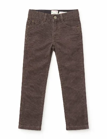 Pantaloni Zara, maro