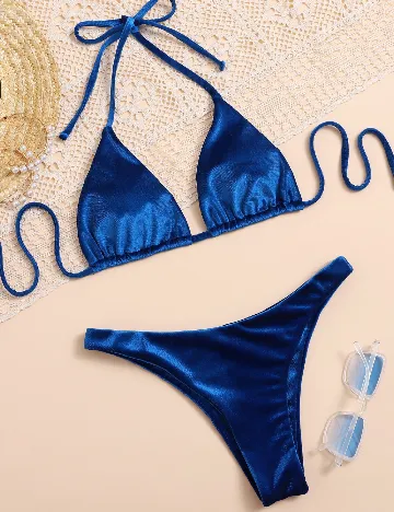 Costum de baie SHEIN, bleumarin