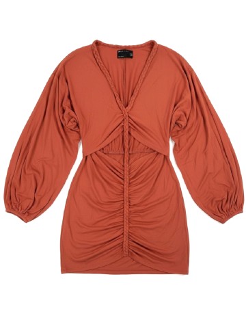 Rochie scurta ASOS, portocaliu