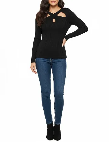 Bluza Urban Threads, negru