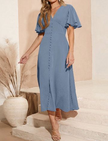 Rochie medie SHEIN, albastru