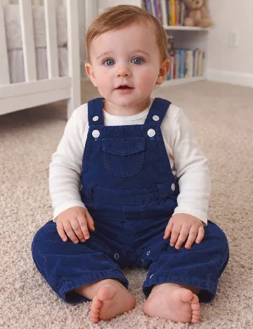 Salopeta Zara, albastru