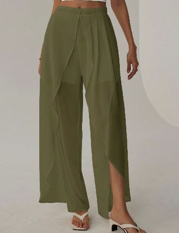 Pantaloni SHEIN, verde
