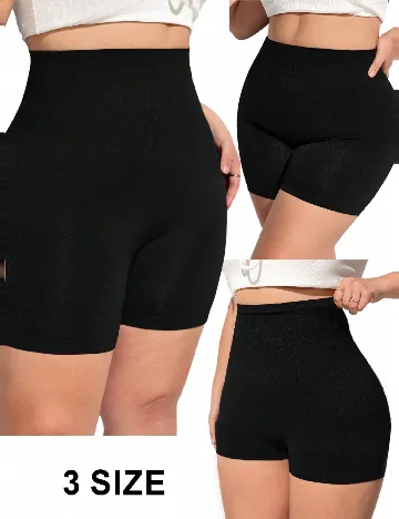 Set colanti 3 perechi SHEIN CURVE, negru