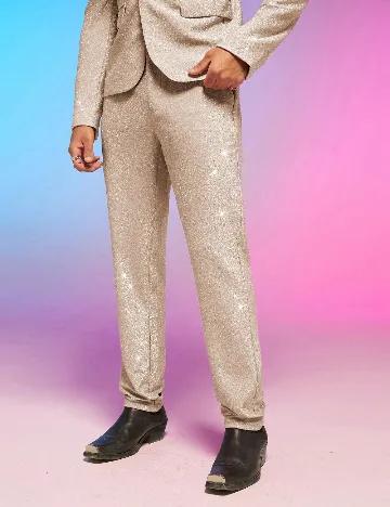 Pantaloni SHEIN, crem