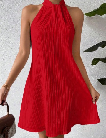 Rochie scurta SHEIN, rosu