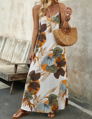 Rochie lunga SHEIN CURVE, mix culori