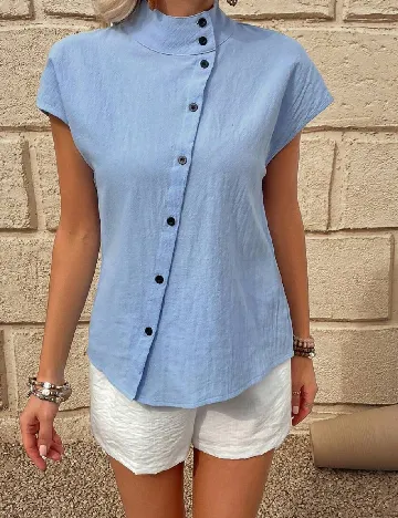 Camasa SHEIN, albastru