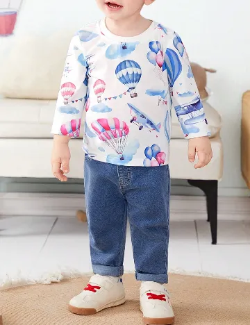 Bluza Shein Kids, mix culori