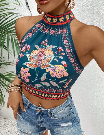 Top SHEIN, mix culori