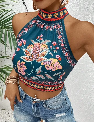 Top SHEIN, mix culori