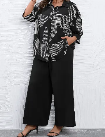 Compleu SHEIN CURVE, negru