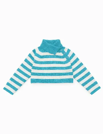 Pulover Zara, turcoaz