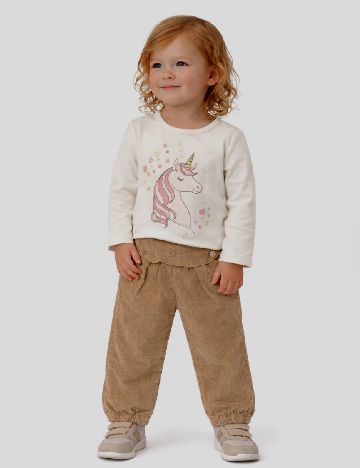 Pantaloni Zara, maro