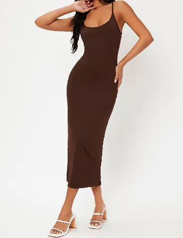 Rochie lunga SHEIN, maro