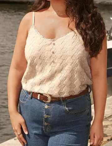 Maiou SHEIN CURVE, crem