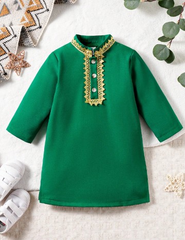 Bluza Shein Kids, verde