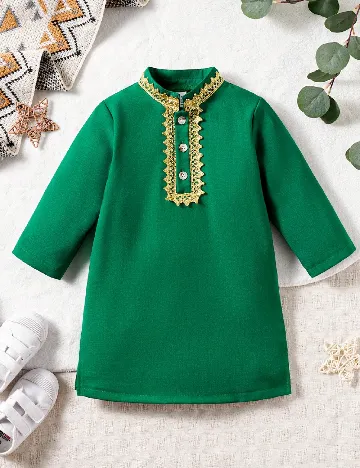 Bluza Shein Kids, verde