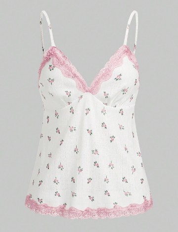 Maiou Romwe, alb/roz