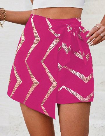 Fusta pantalon SHEIN, roz