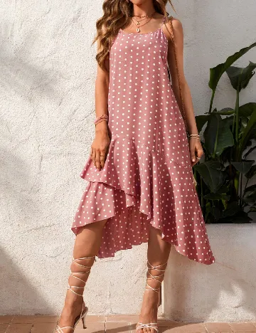 Rochie medie SHEIN, roz