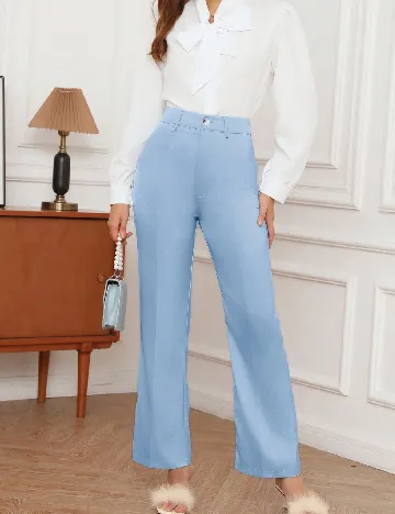 Pantaloni SHEIN, albastru