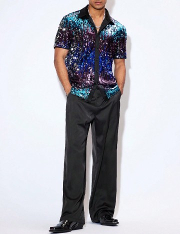 Camasa SHEIN, mix culori