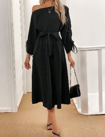 Rochie medie SHEIN, negru