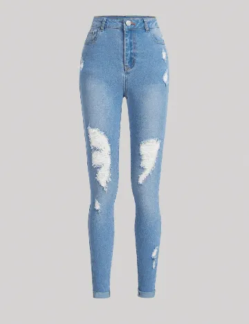 Blugi Shein Kids, albastru