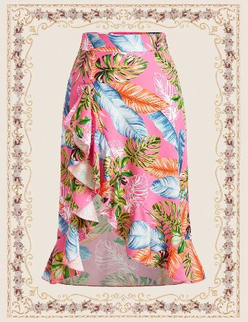 Fusta SHEIN, mix culori