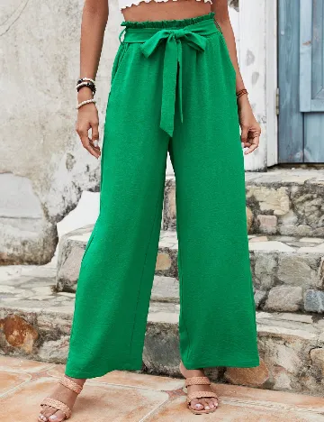 Pantaloni SHEIN, verde