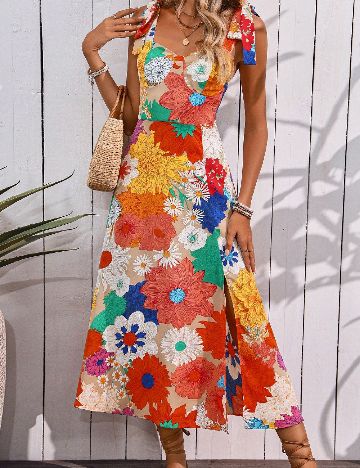 Rochie lunga SHEIN, floral