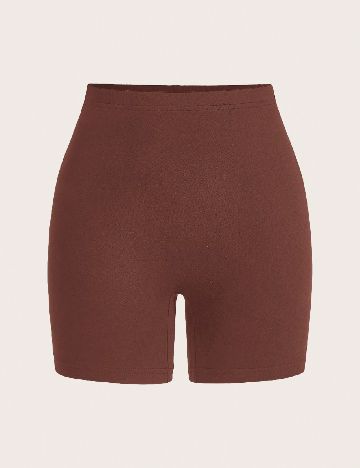 Pantaloni scurti SHEIN, maro