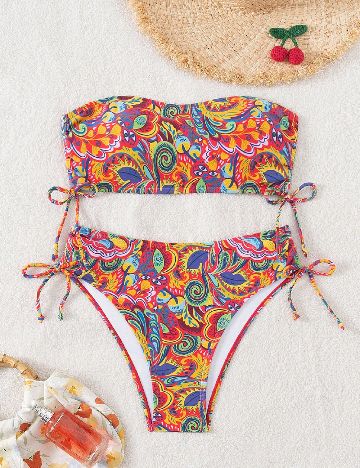 Costum de baie SHEIN, mix culori