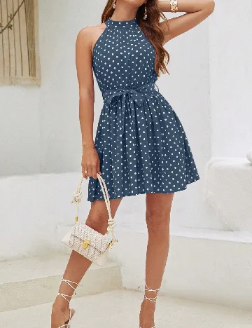 Rochie scurta SHEIN, albastru