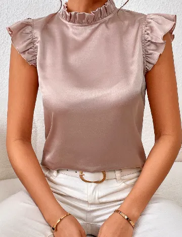 Bluza SHEIN, roz pudra