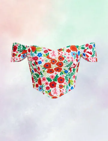 Top SHEIN, mix culori