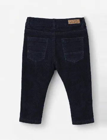 Pantaloni Zara, bleumarin inchis