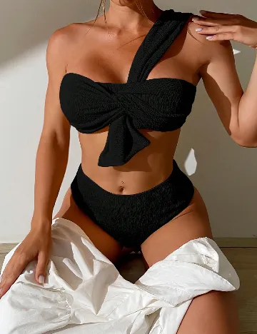 Costum de baie SHEIN, negru