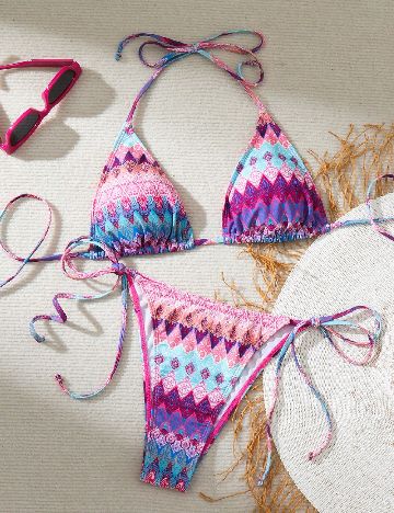 Costum de baie SHEIN, mix culori