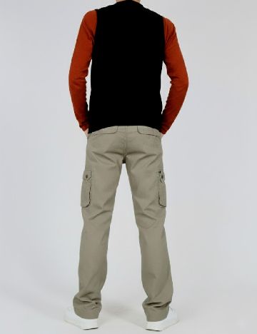 Pantaloni Zara, kaki