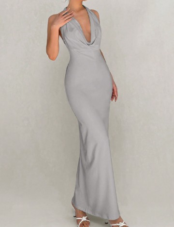 Rochie lunga SHEIN, gri