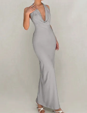 Rochie lunga SHEIN, gri