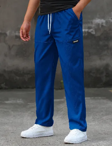 Pantaloni SHEIN, albastru