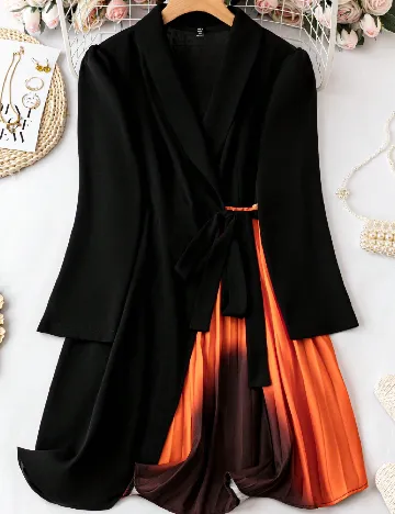 Rochie scurta SHEIN CURVE, negru