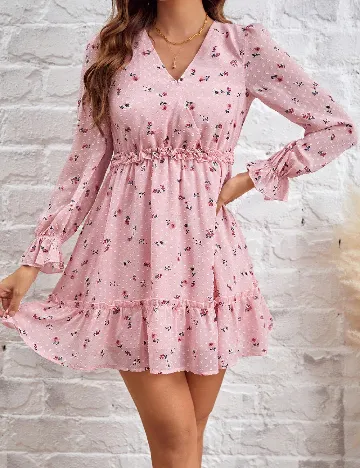 Rochie scurta SHEIN, floral